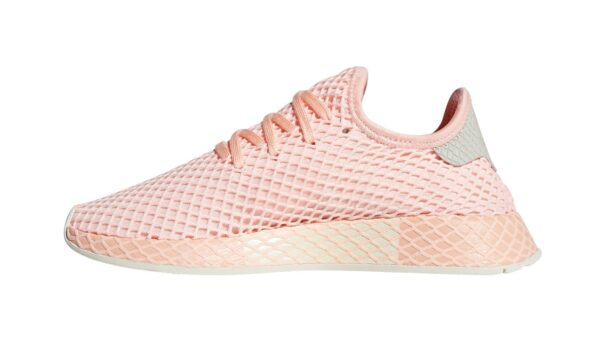 Adidas Deerupt Runner розовые с сеткой женские (35-39)